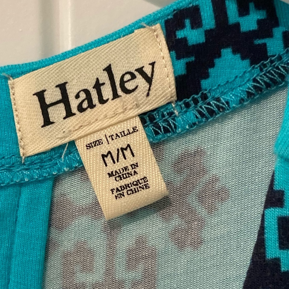 Hatley Jersey Dress Size Medium in Blue Tones - Picture 2 of 5